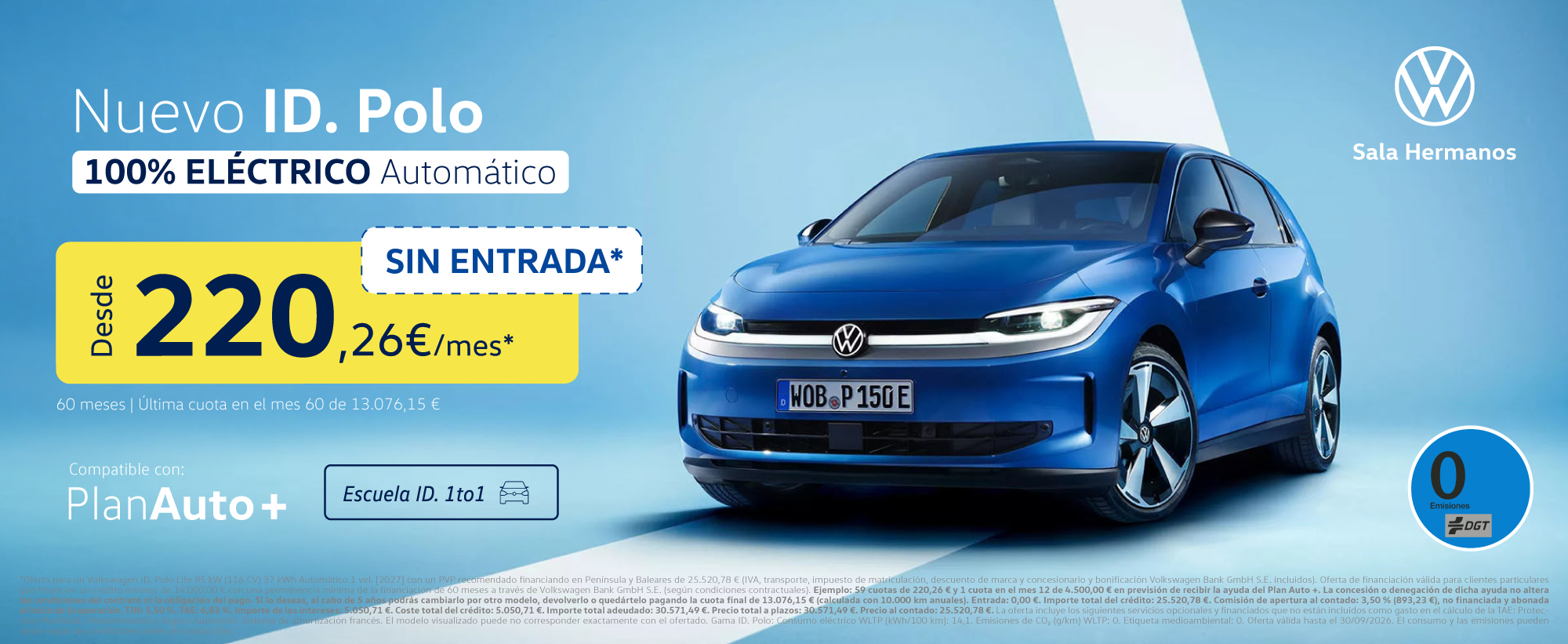 ¡Oferta online! ¡Nuevo ID Polo 220€/mes!
